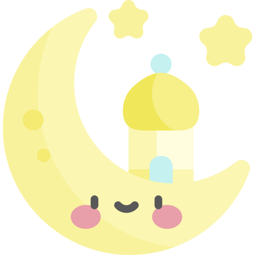 ramadán Kawaii Flat icono