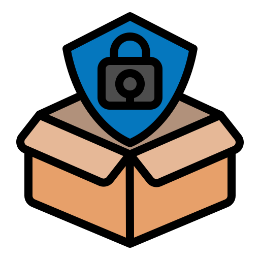 Security boxes Generic Outline Color icon