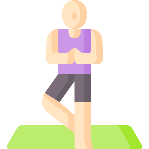 postura de yoga Special Flat icono