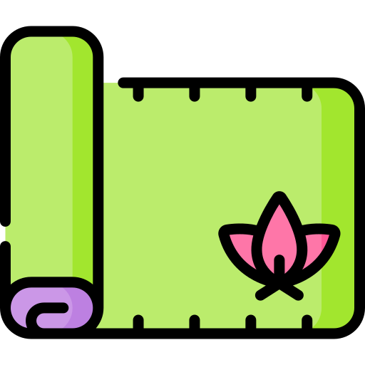 estera de yoga Special Lineal color icono