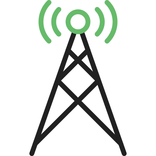 Radio tower Generic Outline Color icon