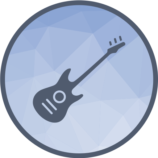 guitarra Generic Circular icono