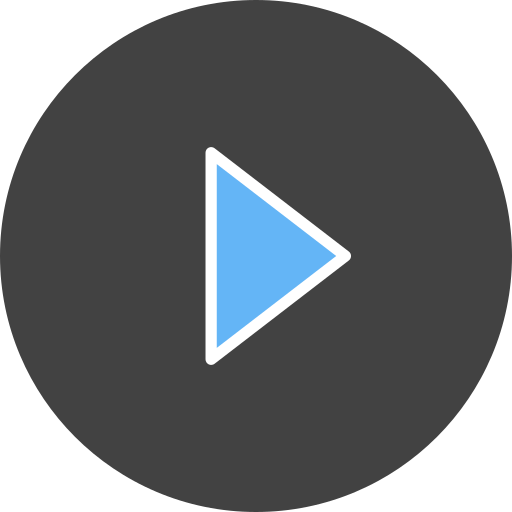 Кнопка воспроизведения Generic Blue иконка