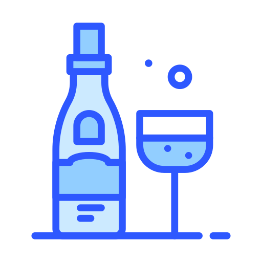 botella de vino Darius Dan Blue icono