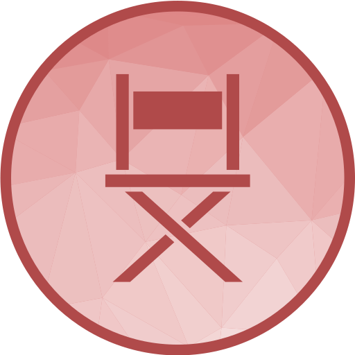 directeur stoel Generic Circular icoon