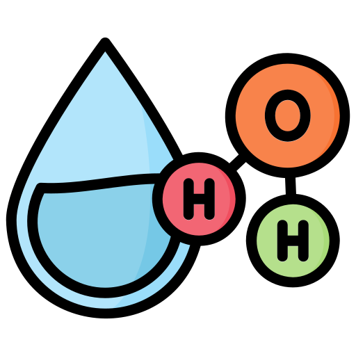 H2o Generic Outline Color icon
