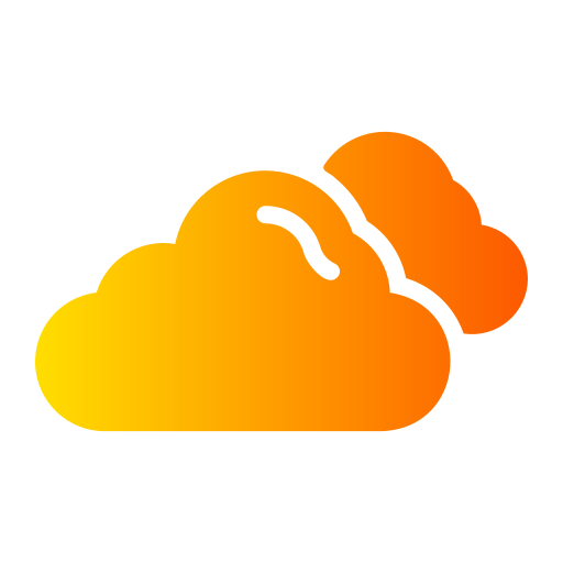 chmura Generic Flat Gradient ikona