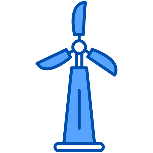 windmolen Generic Blue icoon