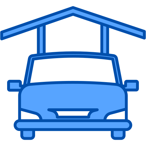 estacionamiento Generic Blue icono