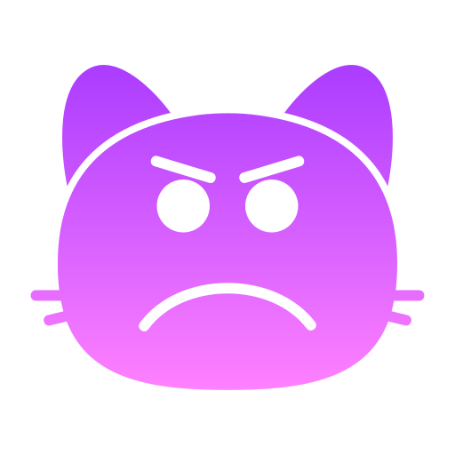 Frown Generic Flat Gradient icon