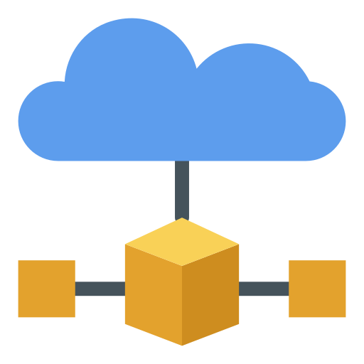 server cloud Generic Flat icona