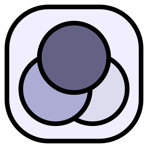 filtros de color Generic Outline Color icono
