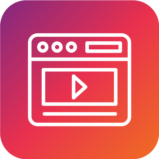 動画マーケティング Generic Flat Gradient icon