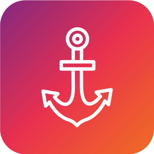 Anchor Generic Flat Gradient icon