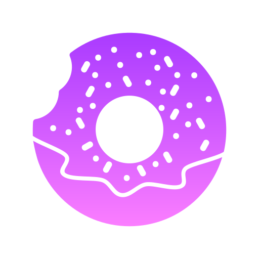 Пончик Generic Flat Gradient иконка