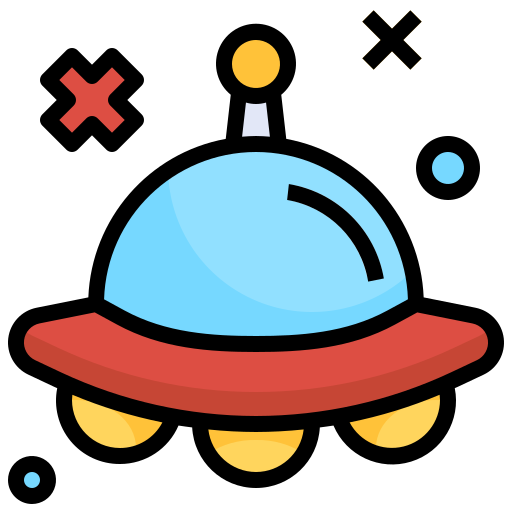 Ufo Generic Outline Color icon