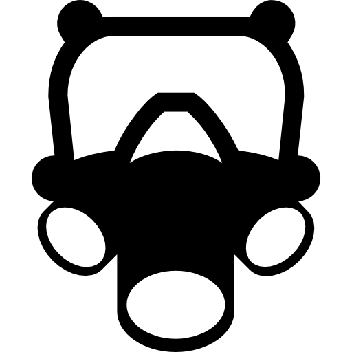 máscara de gas  icono