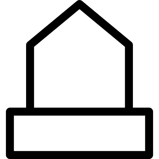 gebouw silhouet  icoon
