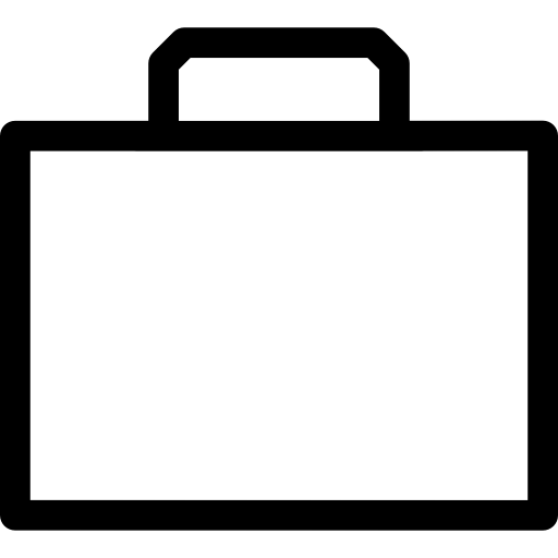 valigetta semplice  icona