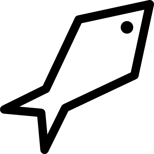 Angular fish  icon