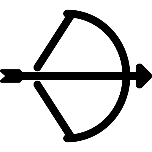 arco e freccia  icona