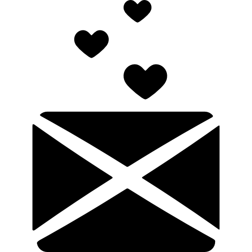 lettre d'amour  Icône