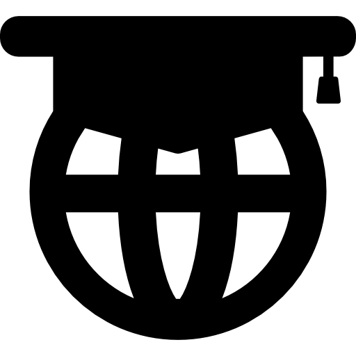 aardebol met baret  icoon