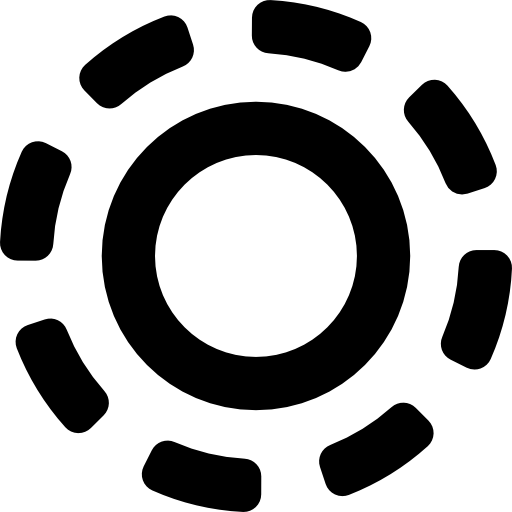 Radiant sun  icon