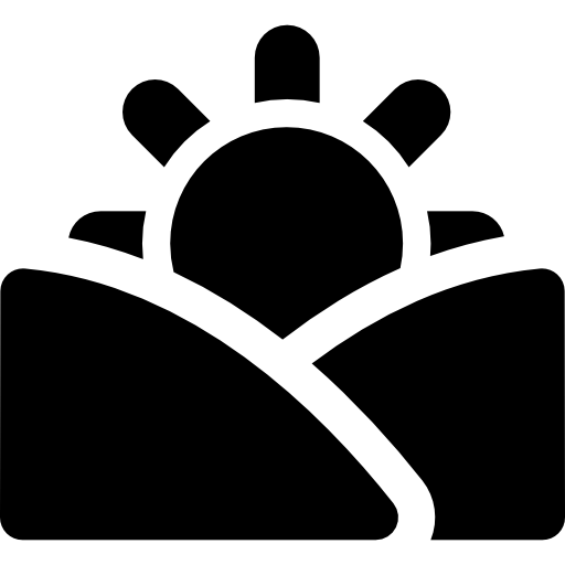 wschód słońca  ikona