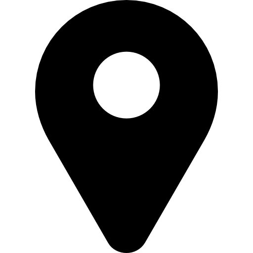 Location pin Basic Rounded Filled icon