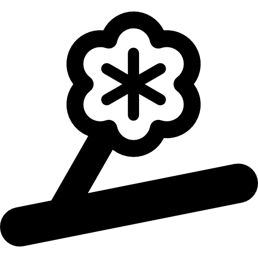 Flower on branch  icon