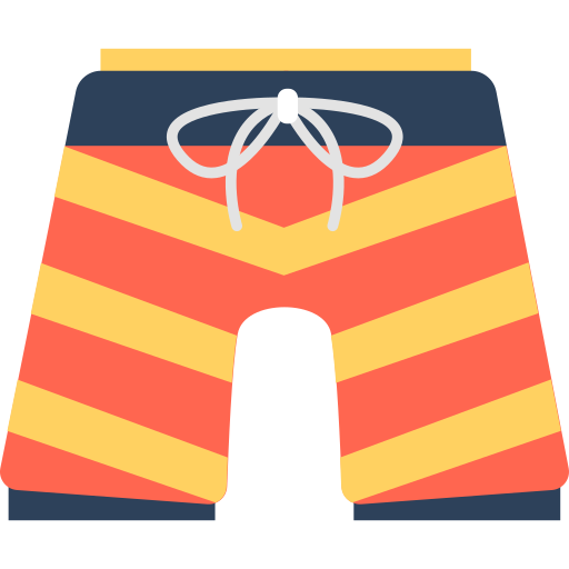 Swimming trunks Flaticons.com Lineal Color icon