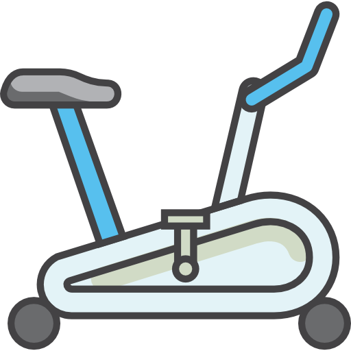 stilstaande fiets Flaticons.com Flat icoon