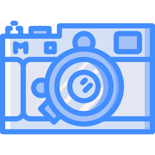 cámara fotográfica Basic Miscellany Blue icono