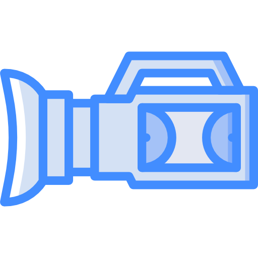 camara de video Basic Miscellany Blue icono