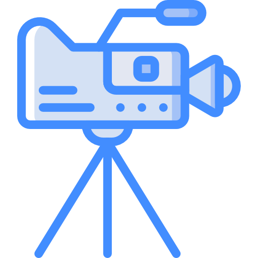 videokamera Basic Miscellany Blue icon