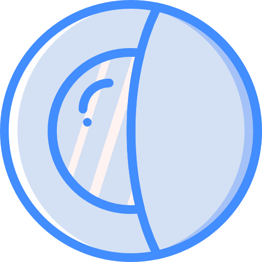 obiektyw aparatu Basic Miscellany Blue ikona