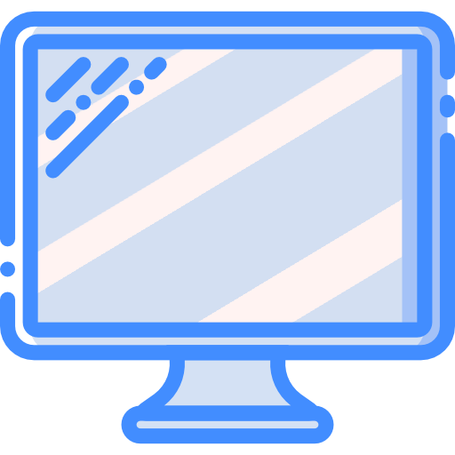 monitor Basic Miscellany Blue icono