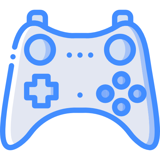 gamepad Basic Miscellany Blue icona