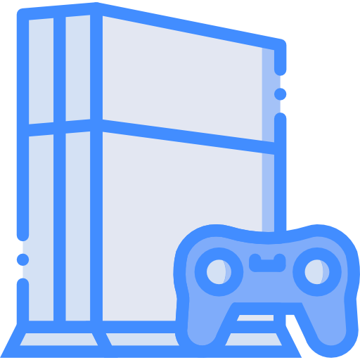 console de jogos Basic Miscellany Blue Ícone