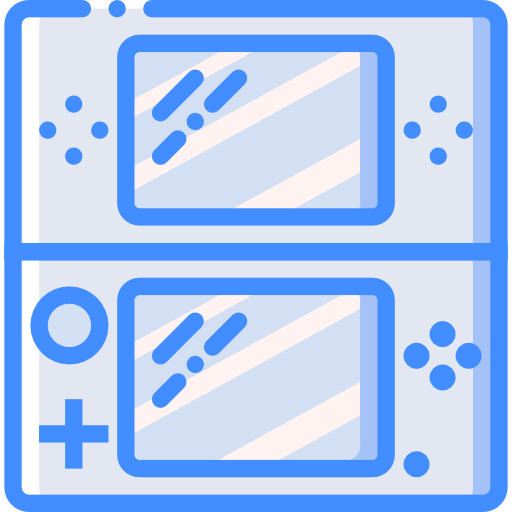 console de jeu Basic Miscellany Blue Icône