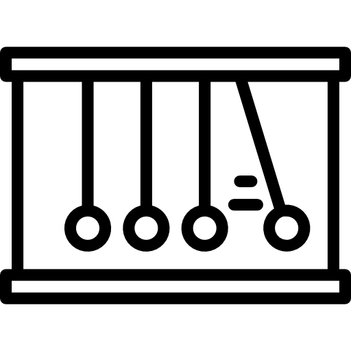 cuna de newton Smalllikeart Lineal icono