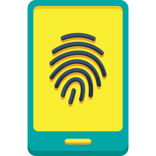 touch id Flaticons.com Lineal Color icona