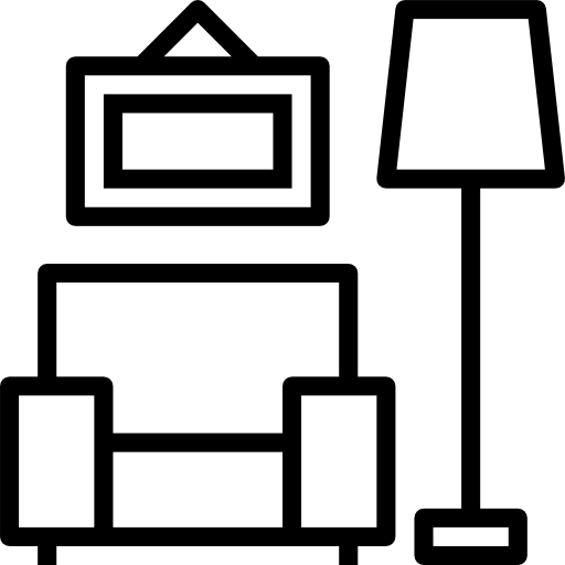 Armchair Smalllikeart Lineal icon