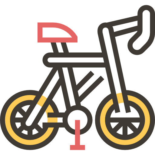 自転車 Meticulous Yellow shadow icon