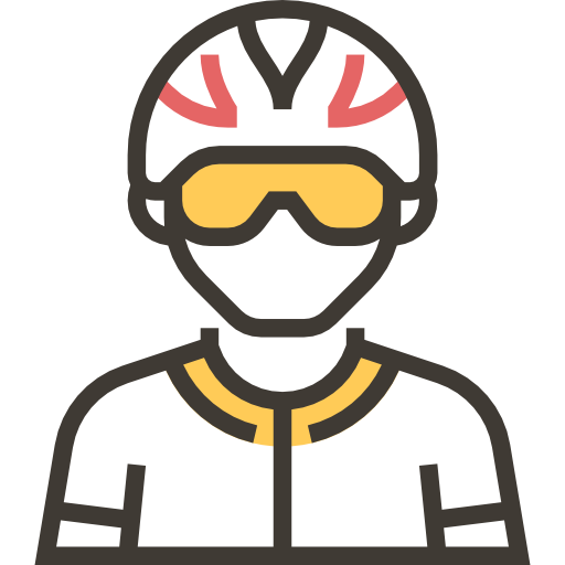 Велосипедист Meticulous Yellow shadow иконка