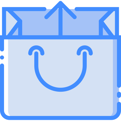 Сумка для покупок Basic Miscellany Blue иконка