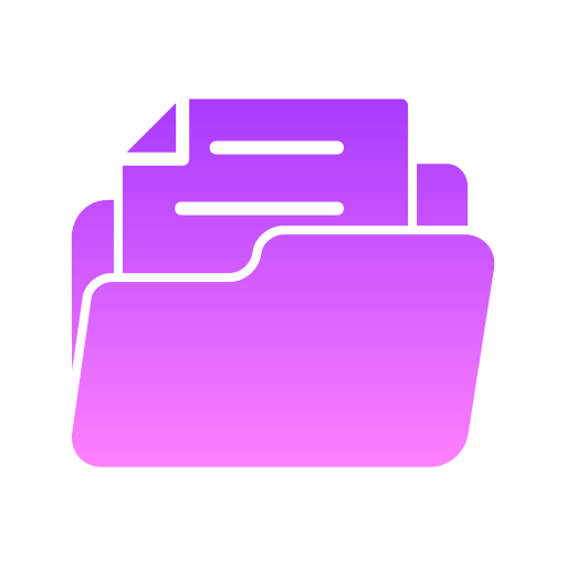 파일 탐색기 Generic Flat Gradient icon