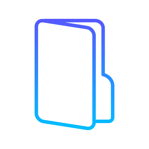 ファイル Generic Gradient icon