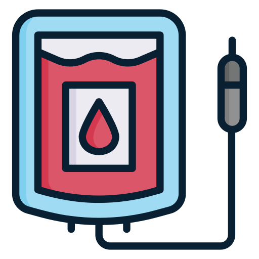 transfuzja krwi Generic Outline Color ikona